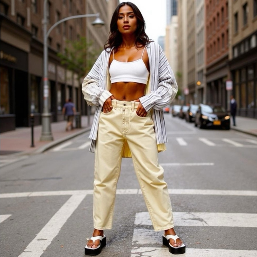 Cotton On Mom Jeans High Rise